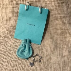 Tiffany & Co. Silver Star Keychain